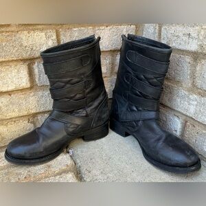 ZiGi Girl ‘Aisha’ black leather boots